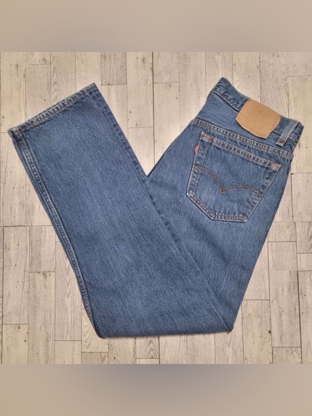 Men's Levi's 532 Vintage 90's USA Made Straight Leg Cotton Denim Jeans Size 34